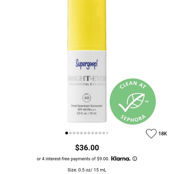 Supergoop! Other - Supergoop! Bright Eyed 100% Mineral Eye Cream